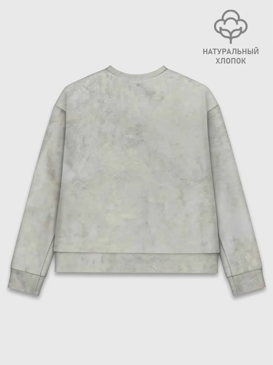 Женский свитшот базовый хлопок / MoneyPulatorsha