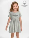 Платье детское отрезное. Хлопок / MoneyPulatorsha