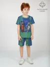 Детская пижама с шортами / Жил-был пёс BlueGreen