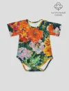 Боди для малышей / Orange flowers