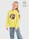 Детское худи хлопок / Динозавр_оранжевый_русский