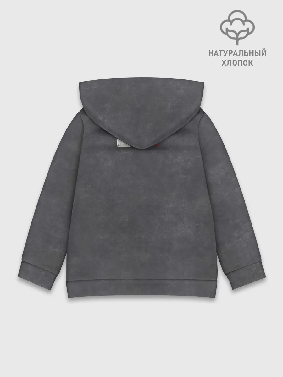 Детское худи хлопок / Динозавры не делали прививки 2 (английский)