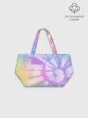 Шоппер оверсайз / Tie-Dye Rainbow