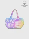 Шоппер оверсайз / Tie-Dye Rainbow
