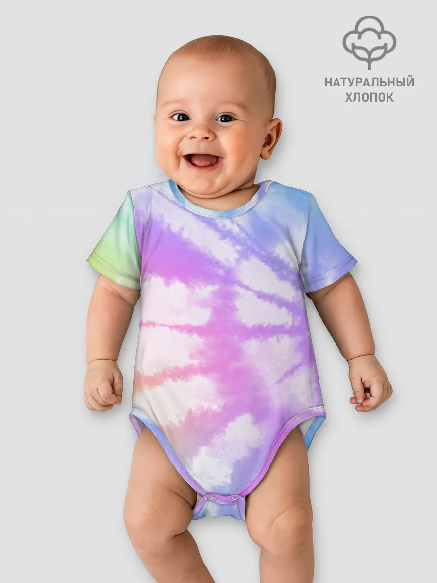 Боди для малышей / Tie-Dye Rainbow