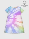 Детское платье хлопок / Tie-Dye Rainbow