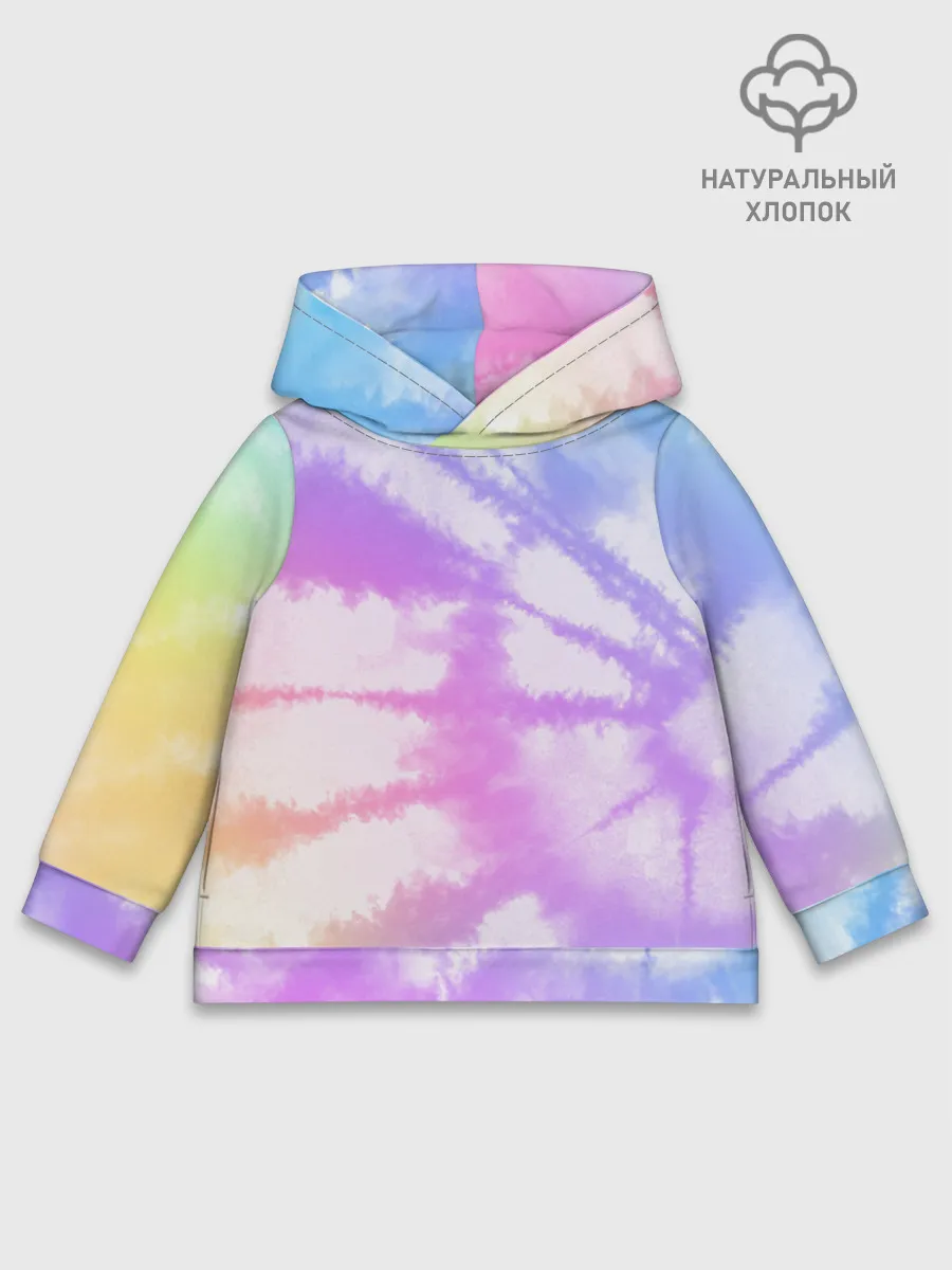 Детское худи хлопок / Tie-Dye Rainbow