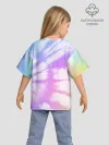 Детская футболка. Оверсайз / Tie-Dye Rainbow