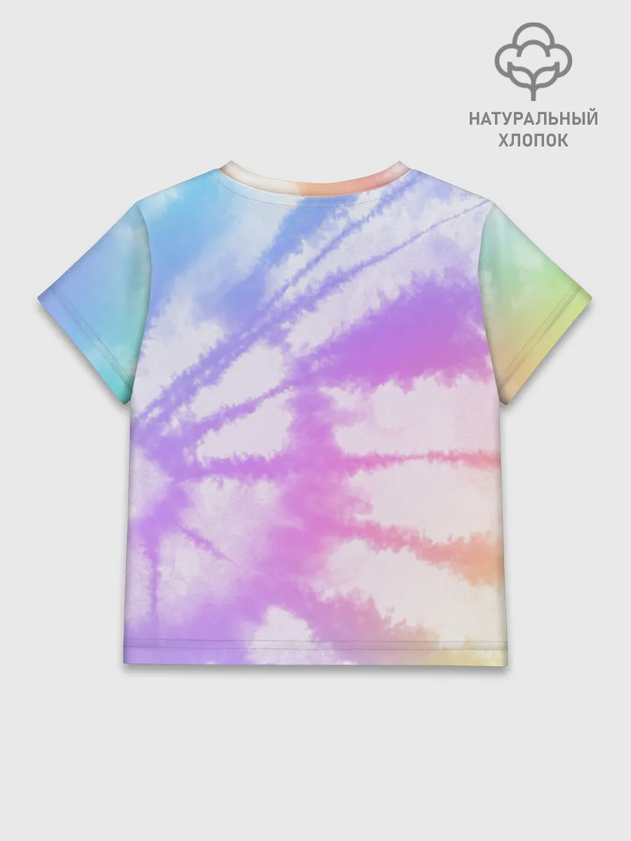 Детская футболка хлопок / Tie-Dye Rainbow