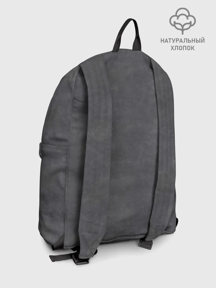 Рюкзак взрослый джинсовый / Котёнок new look