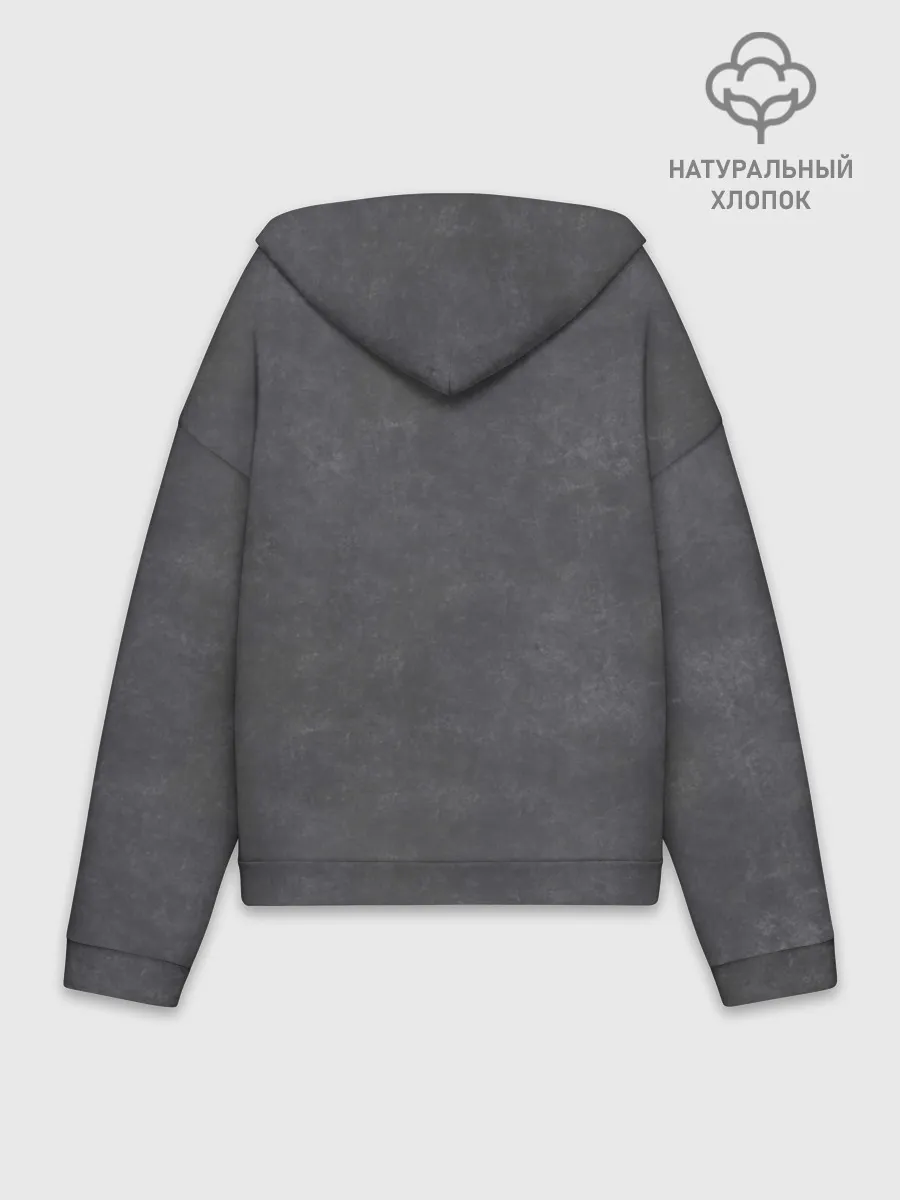 Худи женский оверсайз хлопок / Котёнок new look