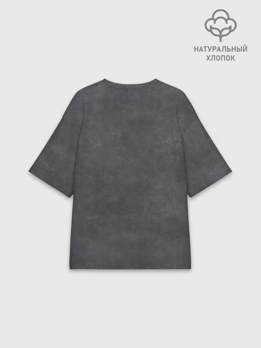 Футболка женская оверсайз премиум / Котёнок new look