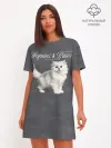 Женское платье хлопок / Котёнок new look