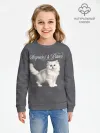 Детский свитшот хлопок / Котёнок new look