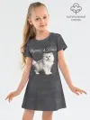 Детское платье хлопок / Котёнок new look