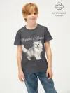 Детская футболка хлопок / Котёнок new look