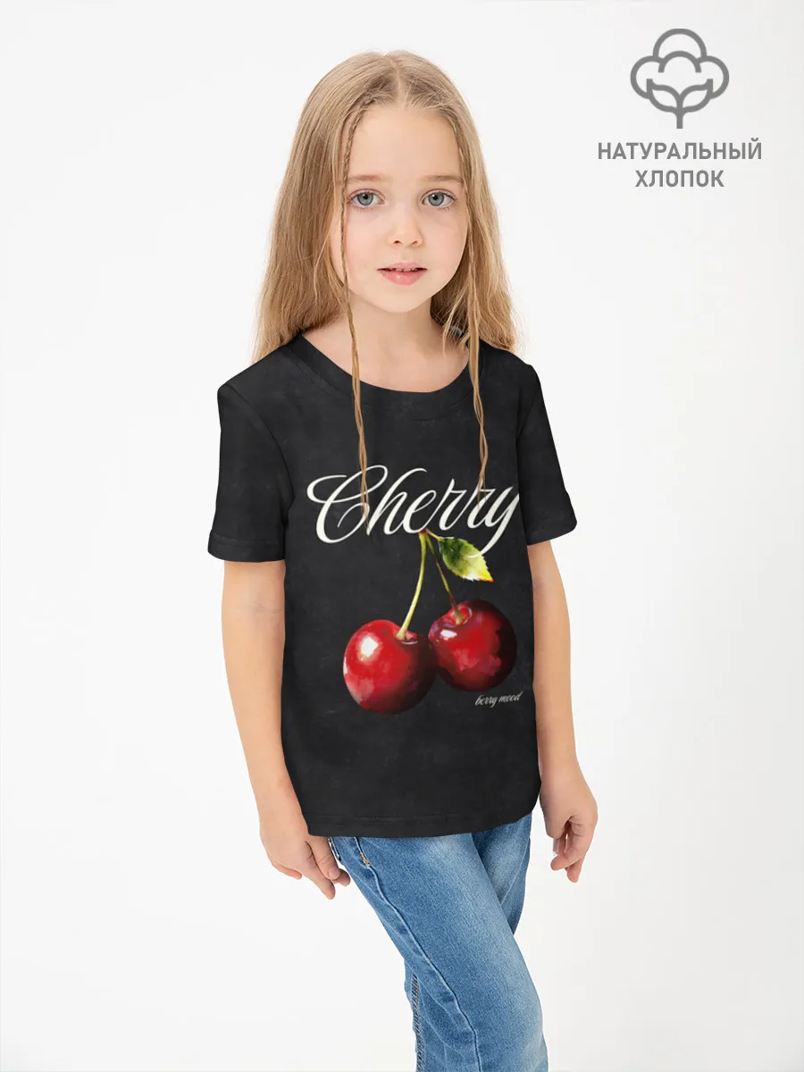 Детская футболка хлопок / Cherry
