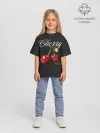 Детская футболка. Оверсайз / Cherry