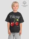 Детская футболка. Оверсайз / Cherry