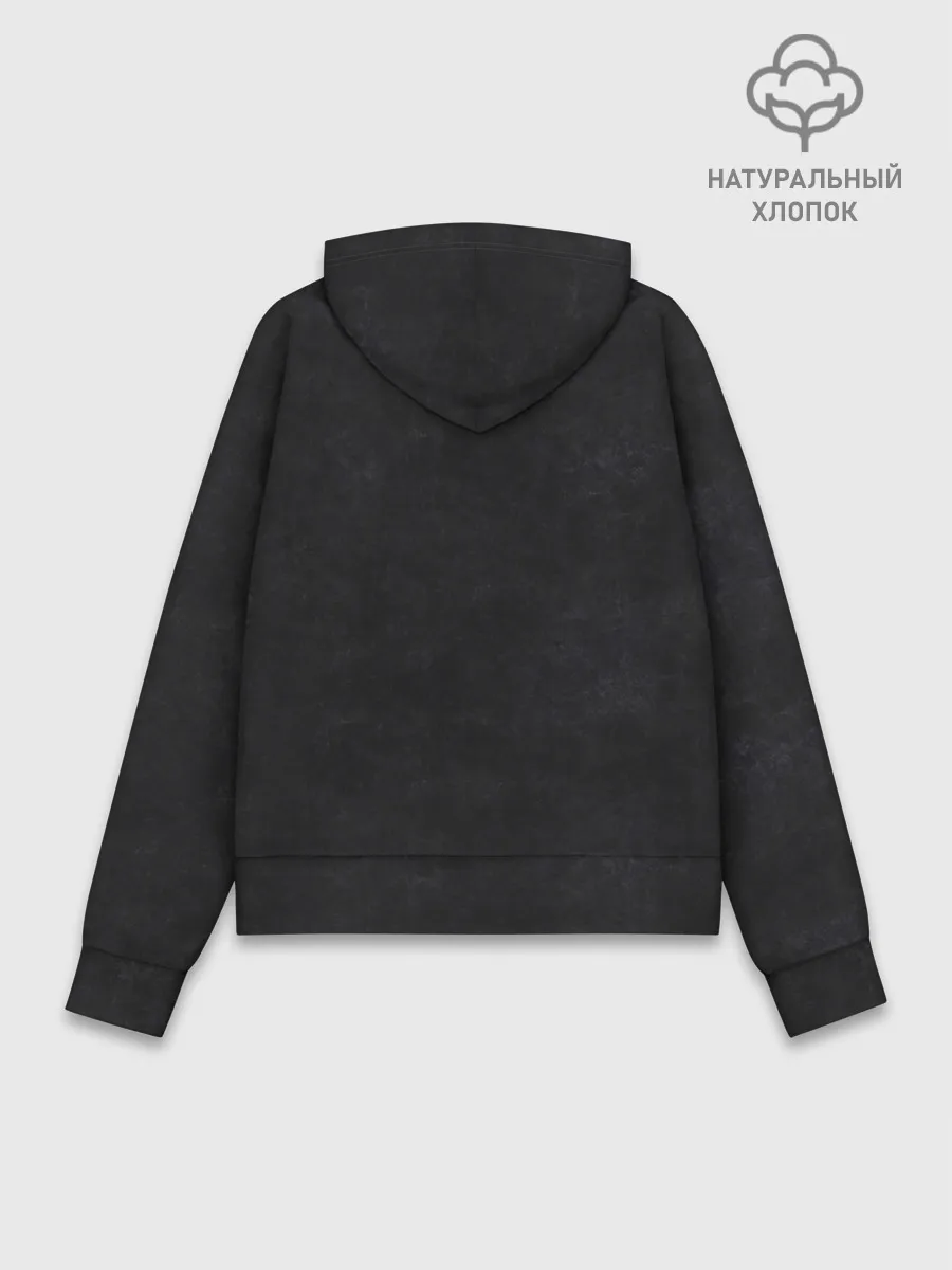 Худи женский база хлопок / Cherry