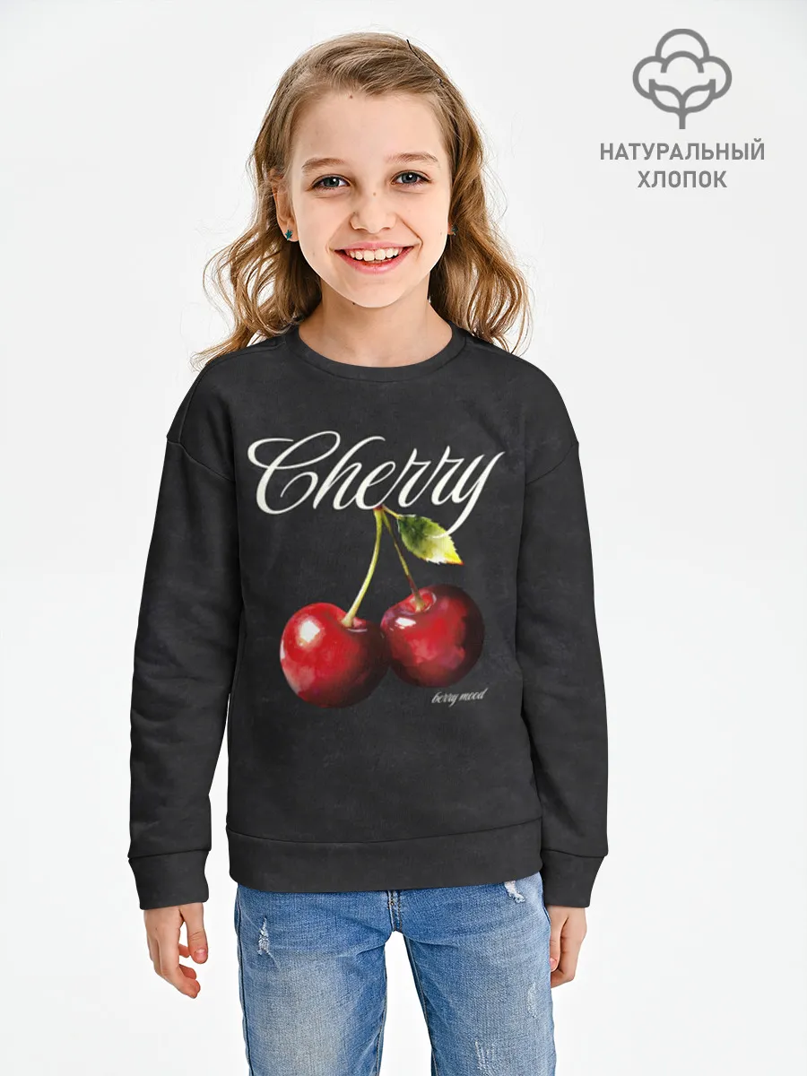 Детский свитшот хлопок / Cherry