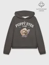 Худи женский оверсайз хлопок / Puppy eyes