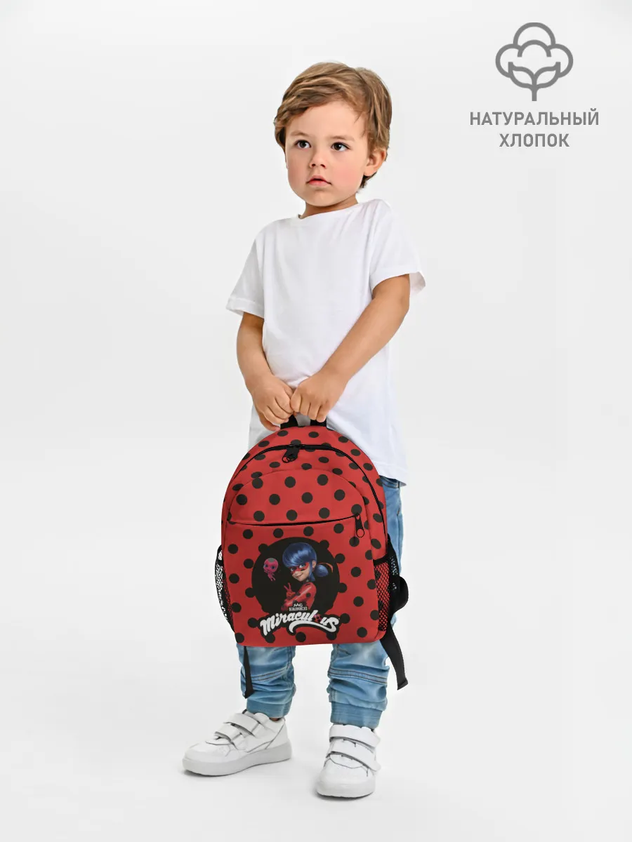 Рюкзак детский джинсовый / LBRed_DBPK