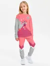 Детский костюм свитшот+штаны / Цветняшки Footer Foxtail