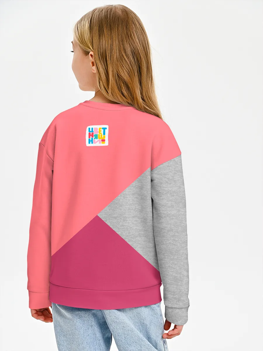 Детский свитшот хлопок / Цветняшки Footer Foxtail