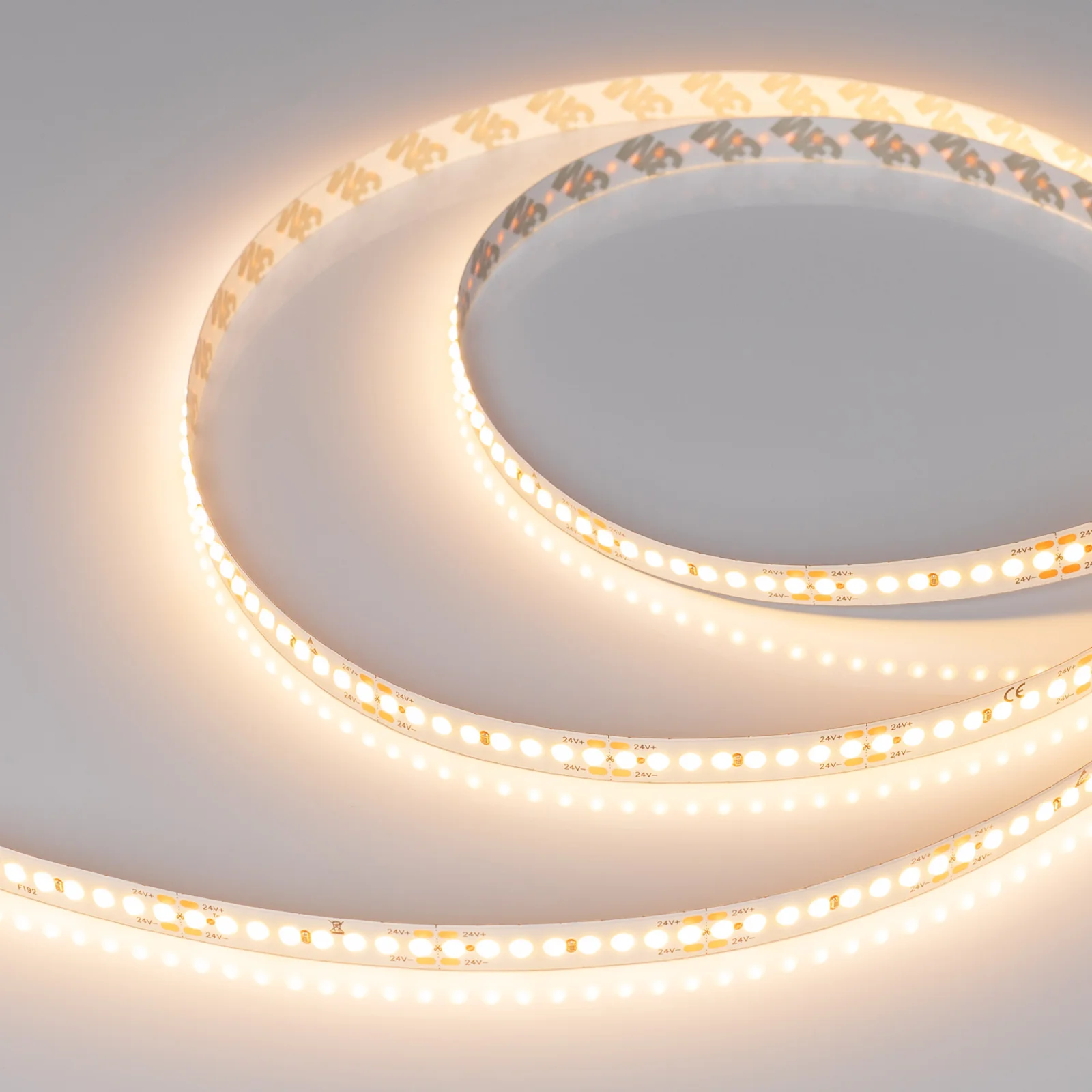 Светодиодная лента Arlight DOT-X192-10mm 24V Warm3000 (16 Вт/м, IP20, 5 м)