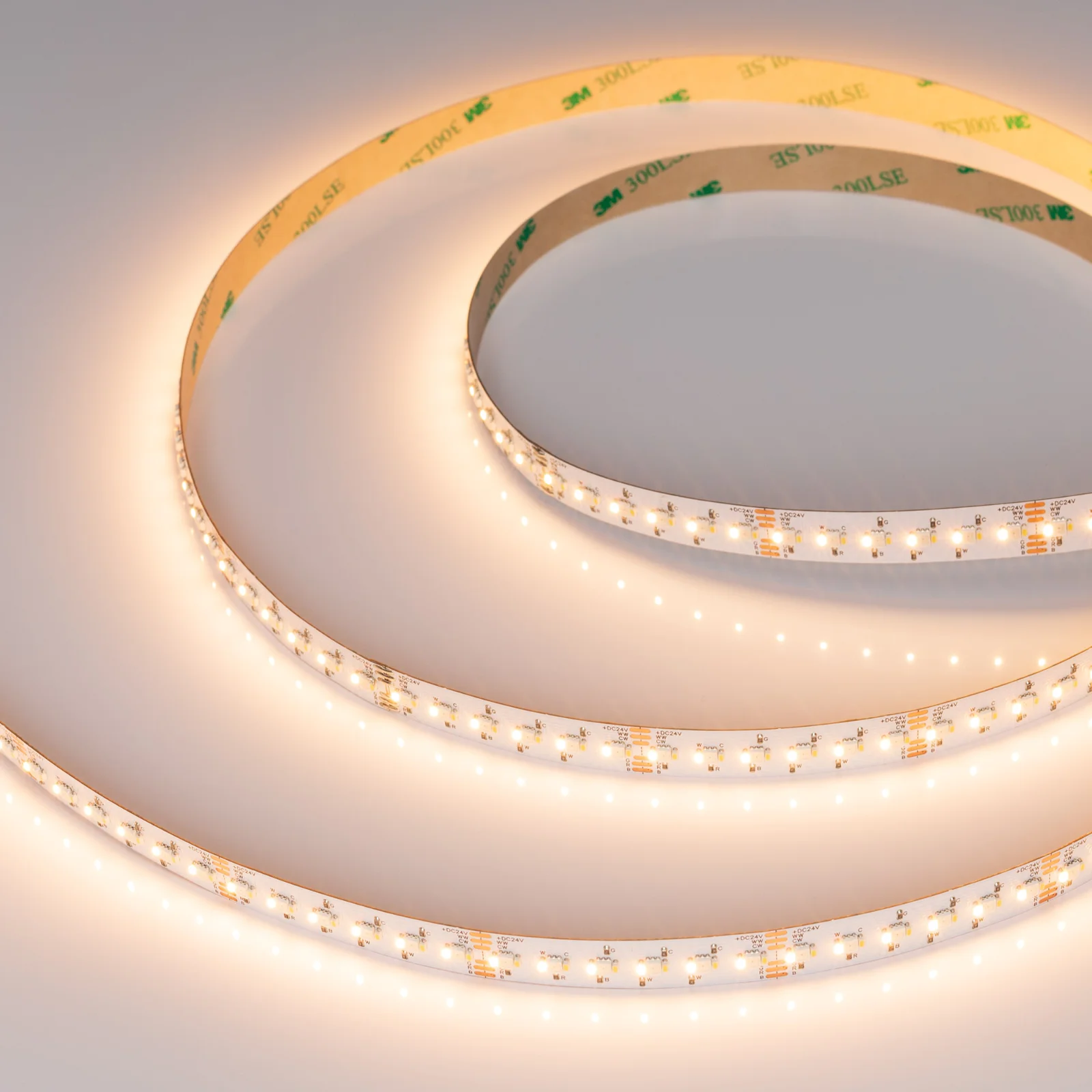 Светодиодная лента Arlight RT-AM360-12mm 24V RGBW-MIX (24 Вт/м, IP20, SMD 2835/2210, 5 м)