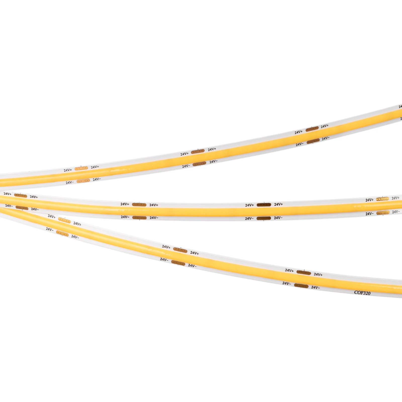 Светодиодная лента Arlight COB-X320-8mm 24V Warm3000(8 Вт/м, IP20, CSP, 5 м)