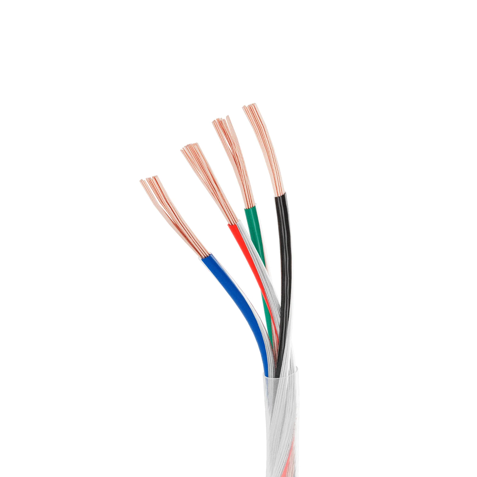 Провод питания Arlight ARL-20AWG-CLEAR-4Wire-CU-Double (4x0.75mm)