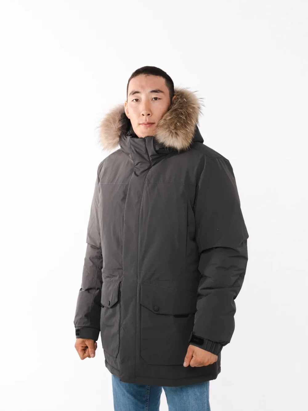 Мужской пуховик Winter Code WC976 (Изумрудный) NORDWARD