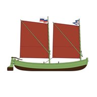 Карбас бежит ходко