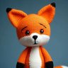 Sweet fox (вязание, творчество, вдохновение)