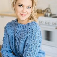 Тарнакина Марина, вяжу на машине