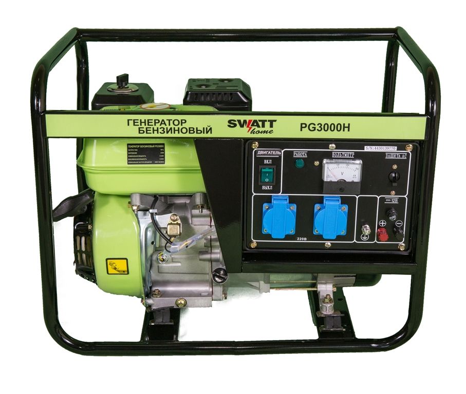 БЕНЗОГЕНЕРАТОР SWATT PG 3000Н