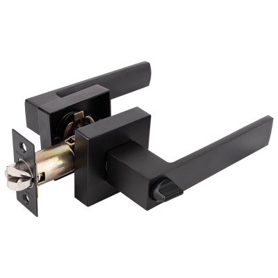 ДВЕРНАЯ РУЧКА ЗАЩЕЛКА RZ 8-03 ЧЕРНАЯ NOVA MARLOK
