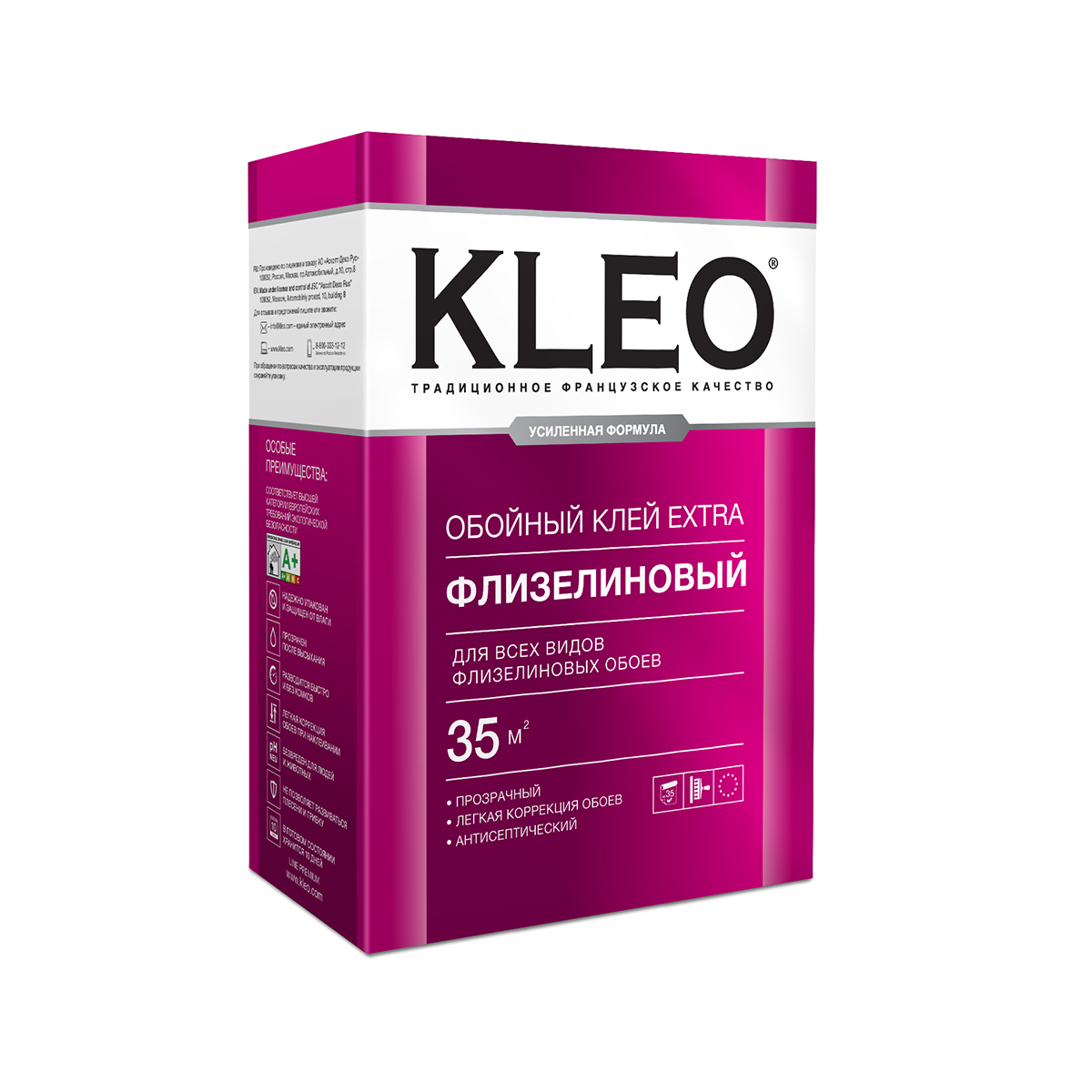 КЛЕЙ Д/ФЛИЗИЛ.ОБОЕВ. KLEO EXTRA