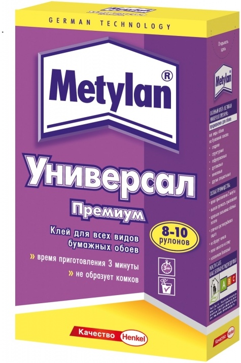 КЛЕЙ ОБОЙНЫЙ МЕТИЛАН УНИВЕРСАЛ 500ГР 