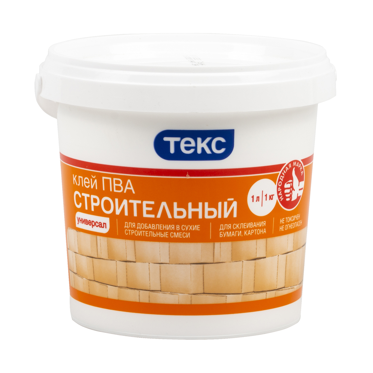 КЛЕЙ УНИВЕР.СТРОИТЕЛЬ 0.9Л/1.5КГ ТЕКС 