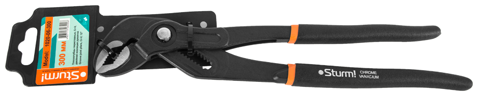 КЛЕЩИ ПЕРЕСТАВНЫЕ STURM 300ММ 1020-06-300