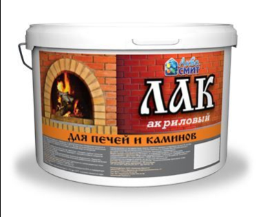 ЛАК ДЛЯ ПЕЧЕЙ АКРИЛОВЫЙ МАТОВЫЙ АКВА СМИТ 2КГ