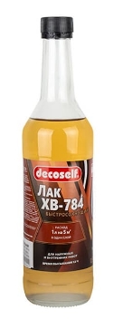 ЛАК ХВ-784 0.5Л БЕСЦВ.DECOSEIL 