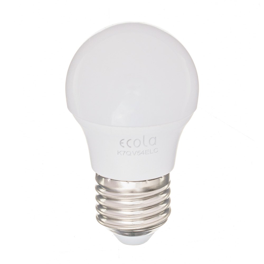 ЛАМПА ECOLA ШАР G45 У27 6W 2700К