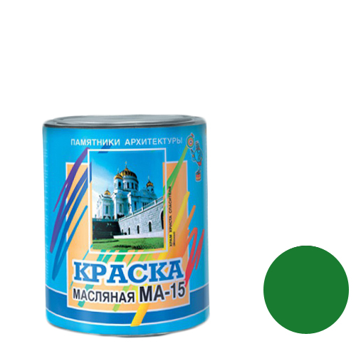 МА-15 ЯРКО ЗЕЛЕНАЯ 6,0КГ ОЛЕКОЛОР