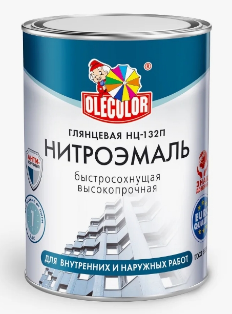 НЦ-132 ЧЕРНАЯ 0,7КГ ОЛЕКОЛОР