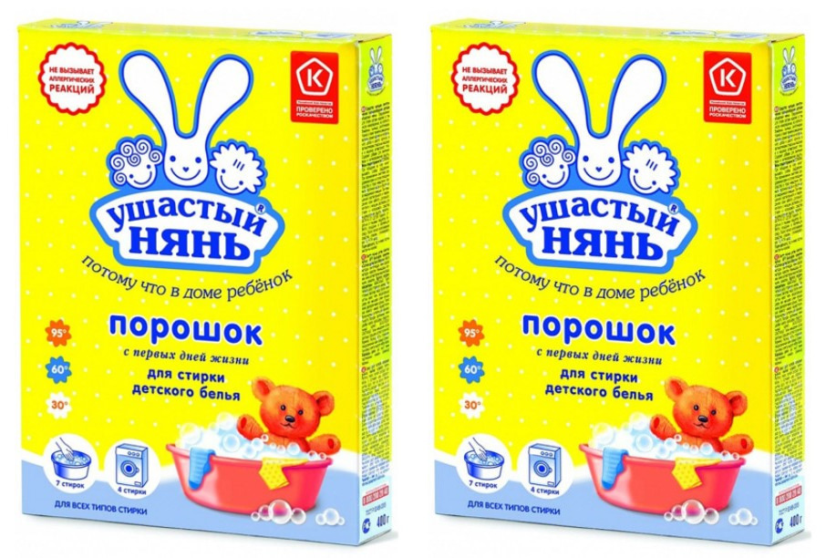 ПОРОШОК "УШАСТЫЙ НЯНЬ" 400ГР 