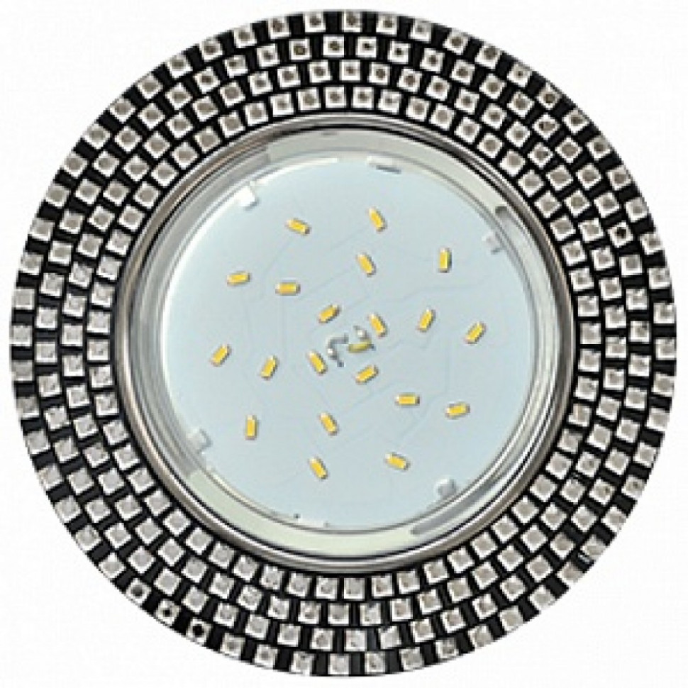 СВЕТ. FX53RMECB GX53 ЧЕРНЫЙ ХРОМ МОЗАЙКА